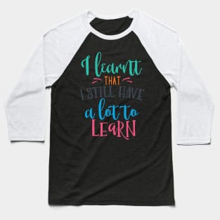 Quotes Baseball T-Shirt